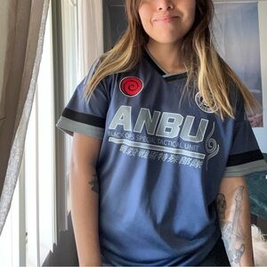 NARUTO KAKASHI HATAKE ANBU BLACK OPS JERSEY